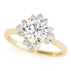 Madilynn Halo Engagement Ring